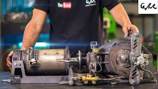 Making an Electric Powered Braking Differential for an Electric Chain Vehicle