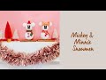 Mickey Minnie Snowmen