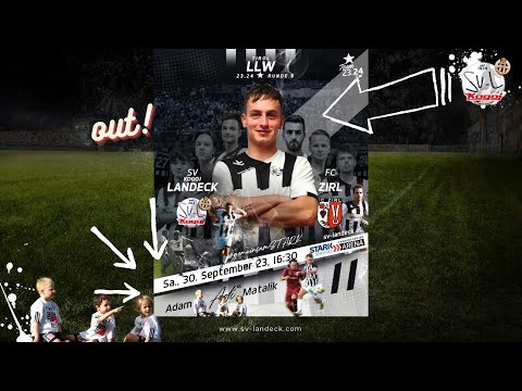 LLW: Spiel zwischen dem SV Landeck und dem FC Zirl am 30.09.2023
