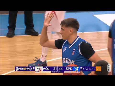 NLB ABA League 2 2023/24 highlights, Finals R1: Vojvodina mts – Spartak Office Shoes, (9.5.2024)