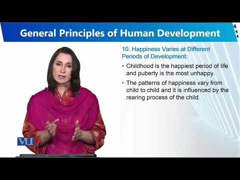 General Principles of Human Development | Human Development and Learning | EDU302 Topic007