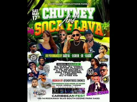 CHUTNEY & SOCA FLAVA PROMOTIONAL AUDIO @CARIBBEAN FEST QUEENS,NY🇺🇸 DJ MAGNUM//SEL-BIG PAPA 17-5-25