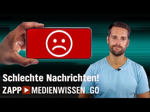 Darum gibt's so viele negative News | ZAPP | NDR