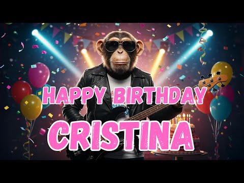 CRISTINA Happy Birthday Song - Happy Birthday Christina