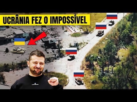 Russia tries... but Ukraine's LEOPARD showed who's boss