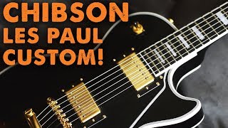 Video thumbnail for Chibson Les Paul Custom! - Full Demo / Review by Guitar MAX