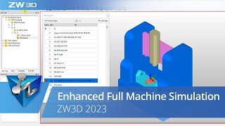 Enhanced Full Machine Simulation| ZW3D 2023