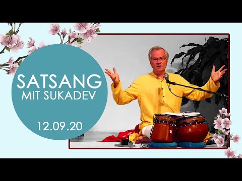 Samstagabend Satsang mit Sukadev - Mantrasingen + Meditation Yoga Vidya Live 20:00 Uhr 12.09.2020