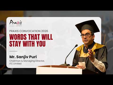 Sanjiv Puri at Praxis Convocation 2026