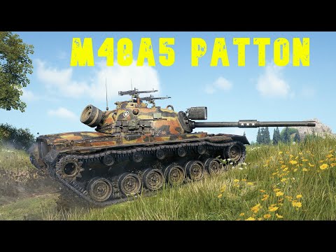 World of Tanks M48A5 Patton - Against Tier 8 Tanks, I Become a Monster!