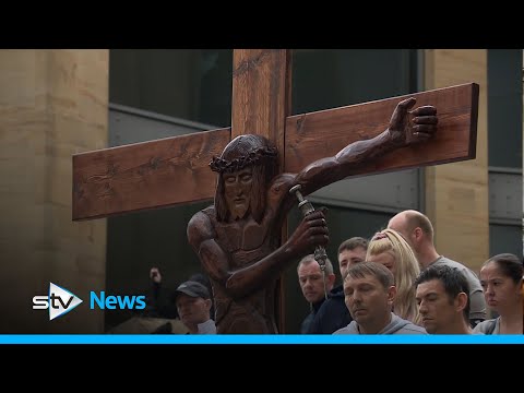 Drug deaths vigil held as Scots figures reach record high