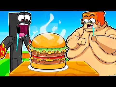 COMI AS COMIDAS DO GORDO NO MINECRAFT