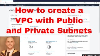 YouTube Thumbnail for How to create a VPC with Public and Private Subnets