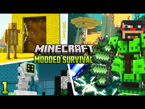 The Return | Minecraft Modded Survival Ep. 1