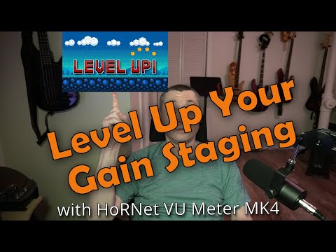 Mixing Stuff: Leveling Up Your Gain Staging Skills with HoRNet VU Meter MK4!