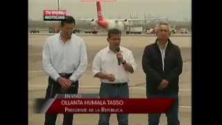 preview picture of video 'Ollanta Humala: Ampliación del Aeropuerto Jorge Chávez es de necesidad nacional'