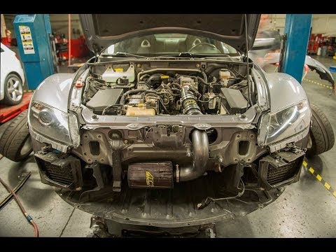 AEM Dryflow Cold Air Intake on AJ USA RX8