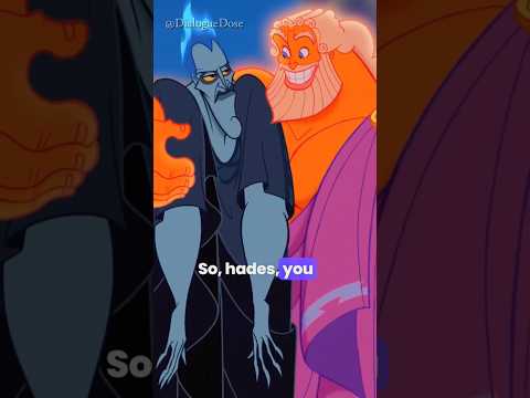 Hades with his rapid-fire style | Hercules (1997) | #moviequotes