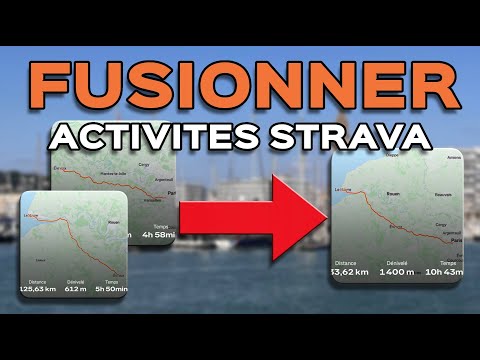 Tuto Strava — comment fusionner 2 traces GPX en une seule activité