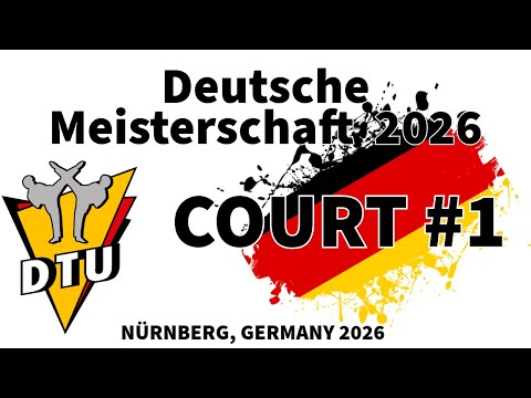 Deutsche Meisterschaft Taekwondo 2026 | Court #1