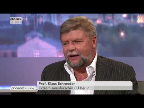 "Verleumden, hetzen, bedrohen – Verroht die Gesellschaft?" - phoenix Runde vom 22.06.2016