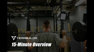 15-Minute TeamBuildr Software Overview (Sport and Team)