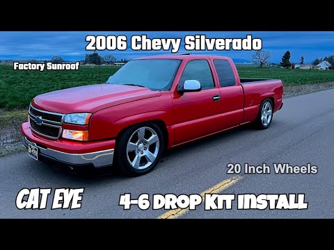 Lowering a NBS Silverado 4-6 Drop Cat Eye
