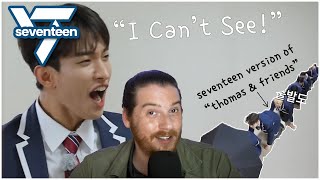 SEVENTEEN: playing red light/green light, but its chaos | REACTION