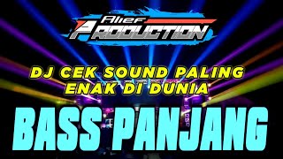 Download lagu DJ CEK SOUND BASS PANJANG JERNIH ANDALAN SOUND SYSTEM JATIM mp3