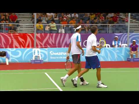 Men's Doubles Tennis Final - Singapore 2010 Youth Games