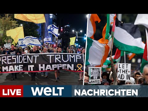 KRIEG IN NAHOST – Trump: Waffenruhe im Gaza-Krieg sofort möglich – Hamas muss zustimmen | WELT LIVE