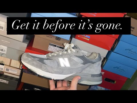 Get Yourself a New Balance 993 Before it's too Late.