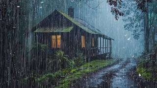 Rain Sounds for Sleeping – Night Rainstorm & Thunder Sounds for Relax, Rest, Relieve Stress