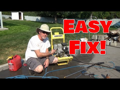 FIX: Pressure Washer Has No Pressure!