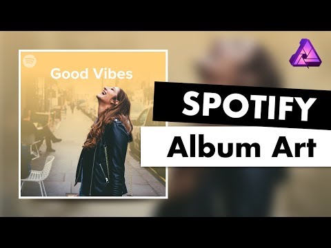 Spotify Album Art Design Tutorial Part 1 Affinity Photo Tutorial