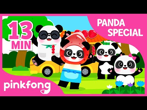 The Panda Song and more | +Compilation | Animal Songs | Pinkfong Songs for Children
