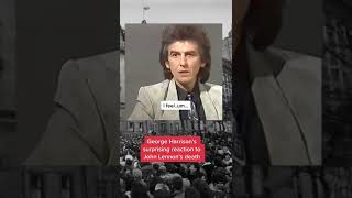 George Harrison&#39;s surprising reaction to John Lennon&#39;s death
