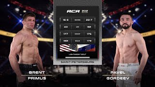 Download lagu Brent Primus vs. Pavel Gordeev | Brent Primus vs. Pavel Gordeev | ACA 202 mp3