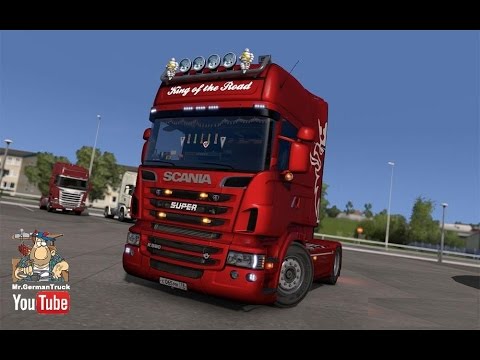 [ETS2 v1.23] Scania R & Streamline Mega Mod v5.1 + Cabin DLC