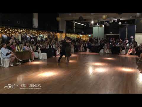  a  dance  to  the  milonga  "  Milonga De Mis Amores  "  by  Juan D'Arienzo  at  Singapore International Tango Festival  in  2018
