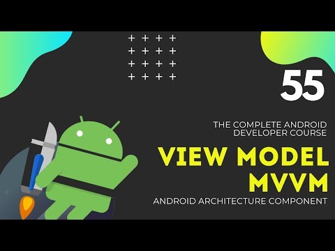 Model View View Model MVVM Android JetPack Course 55