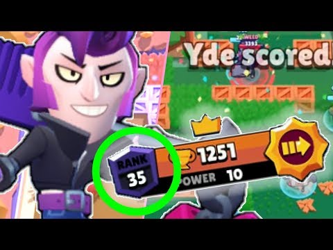 First EVER rank 35 Mortis! / YDE brawl stars