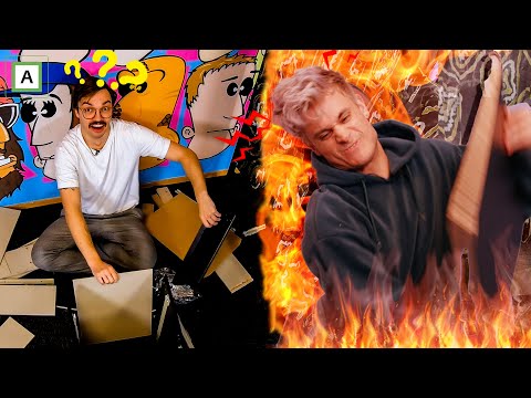 HVEM ER BEST PÅ Å BYGGE MØBEL?! (uten bruksanvisning)