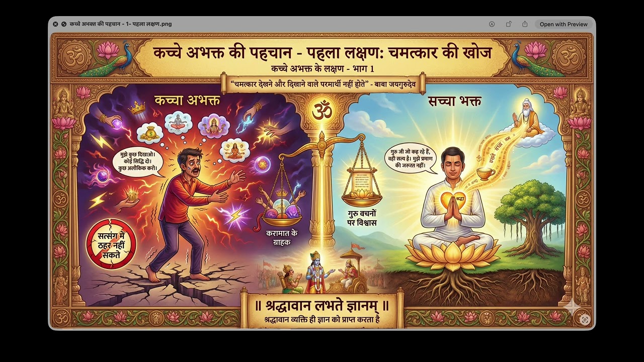 True vs. False Devotee: Part 1