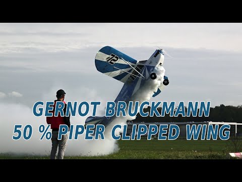 Gernot Bruckmann - Piper Clipped Wing 50 % - Faszination Modellbau 2018