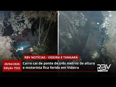 RBV Notícias Videira e Tangará - 20/04/2026 - Edição 1532