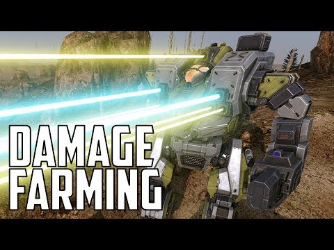 MWO: F2P - Hellbringer Farming Damage