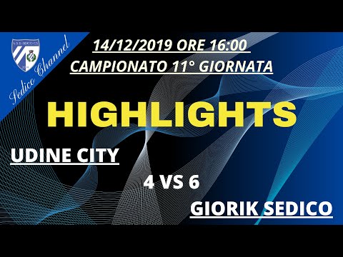 Udine City Futbol - Sedico C-5 | Highlights | 11^ giornata | 14-12-19