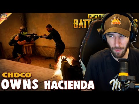 chocoTaco Actually Owns Hacienda Now ft. Quest & Halifax - PUBG Miramar Squads Gameplay