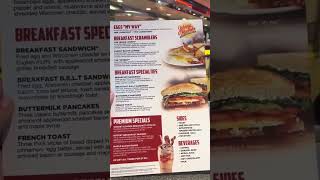 The American Diner With Free Breakfast On Royal Caribbean #cruise #allureoftheseas #royalcaribbean